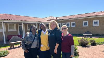Peru Compassus employee chosen out of 6,000 to take hospice service trip to South Africa