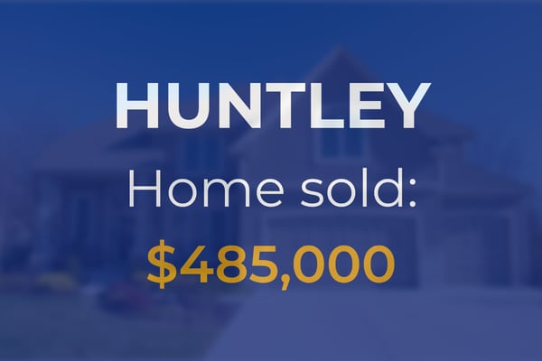 Single-family home sells for $485,000 in Huntley