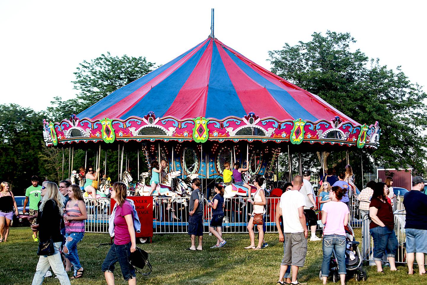 Fiesta Days opened at Petersen Park in McHenry on Friday, July 11, 2013.