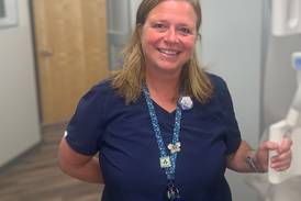 Morris Hospital honors 25-year imaging services employee as Sept. Fire Starter