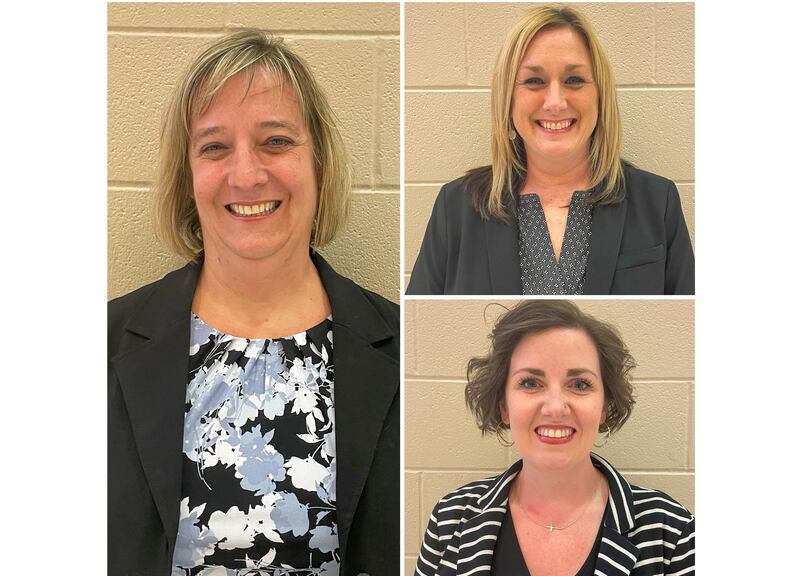 Three assistant principals at District 202 in Plainfield will start their new roles as principals on July 1. They are Karyn Holstead (left), Kirsten Kilday (top) and  new roles as principals on July 1, 2022.
The new principals are Kirsten Kilday (Liberty Elementary School), Megan Urban (bottom).