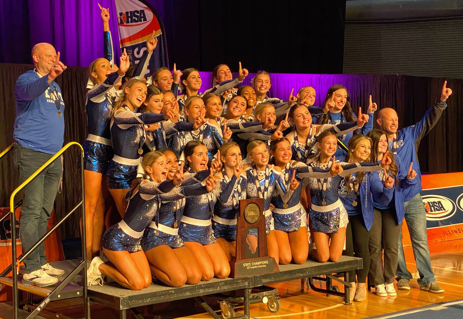 Competitive cheer: Lincoln Way East brings home title as Herald News