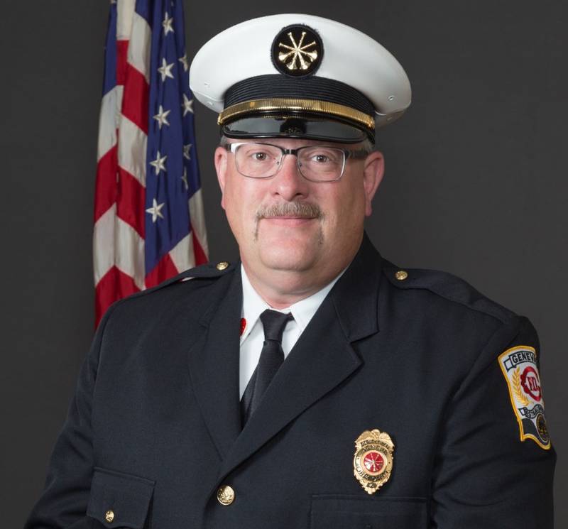 Retired Geneva Deputy Fire Chief Mark Einwich died March 7.