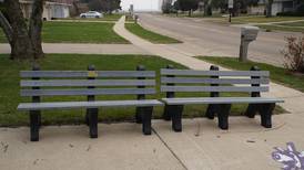 Rochelle Kiwanis Golden K ‘Bottle Caps to Benches’ program reaches 6,584 pounds donated