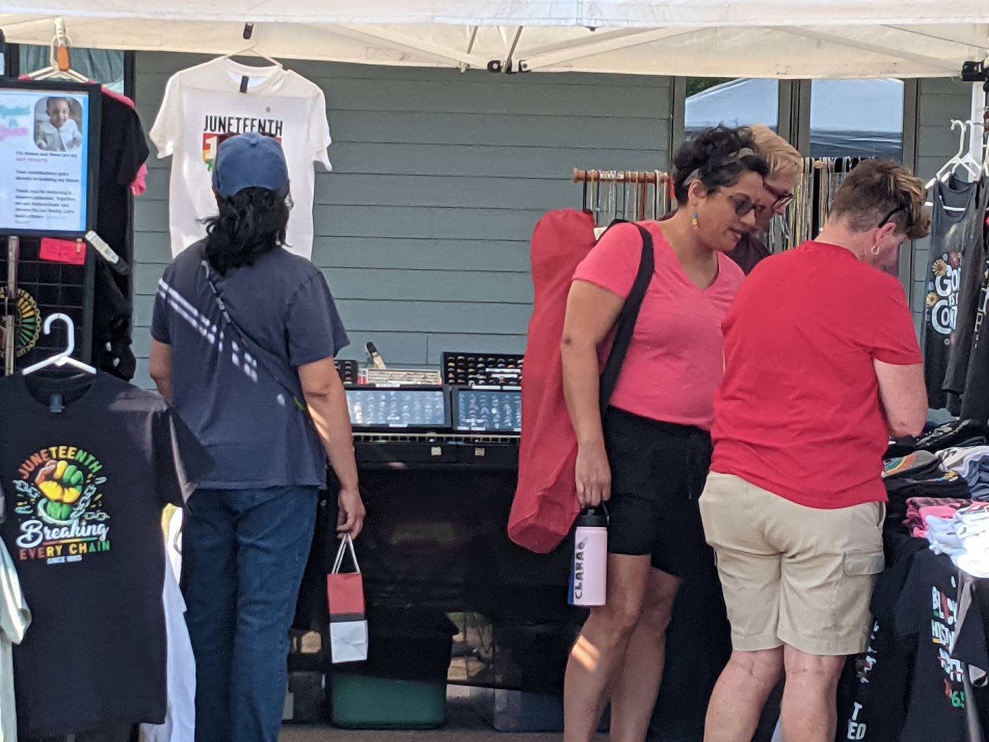 Juneteenth in Kendall County – A Celebration of Love & Education featured several vendors. The event was held this year on June 19 at Yorkville Congregational United Church of Christ.