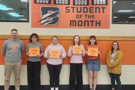 Byron High School students of the month for February named