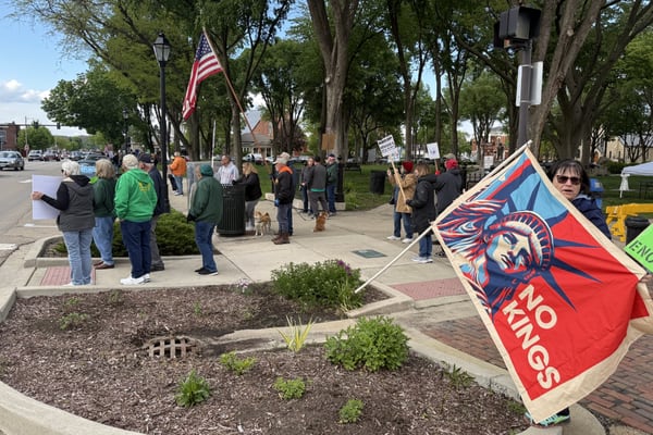 May Day Rally at Washington Park in Ottawa