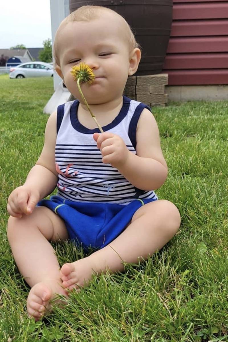 Edwin (Eddie) Templeton - 11 month old son of Michael and Hannah Templeton of Cherry.