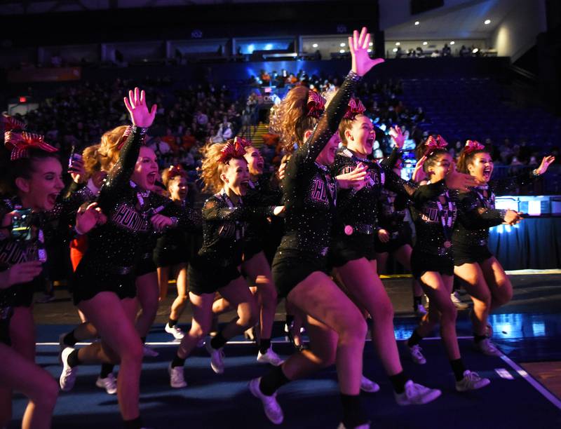 Photos Teams compete Saturday at state cheerleading Shaw Local