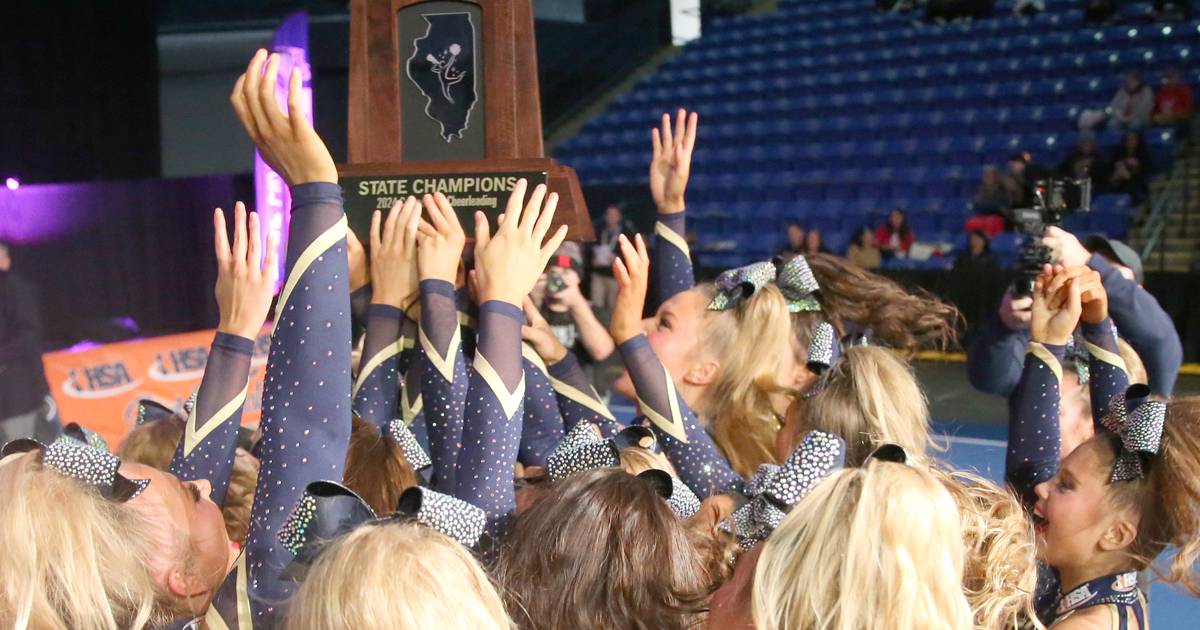Photos IHSA State Cheerleading Competition finals Shaw Local