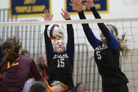 Newark volleyball falls just short in 3-set sectional semifinal loss to Stockton