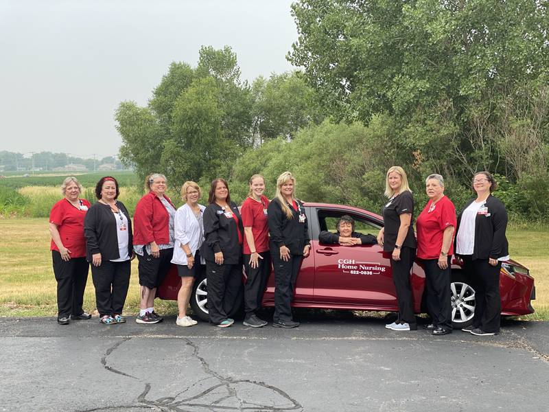 CGH Home Nursing staff members were recently honored with the 2022 SHPBest “Premier Performer” Patient Satisfaction Award.