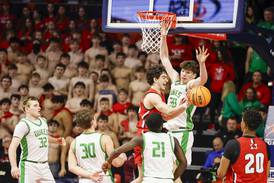 Photos: York loses to Marist in IHSA Class 4A boys state basketball semifinal