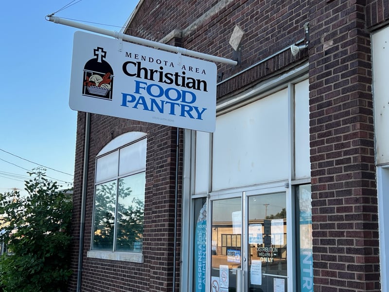 A new home will be coming for the Mendota Area Christian Food Pantry.