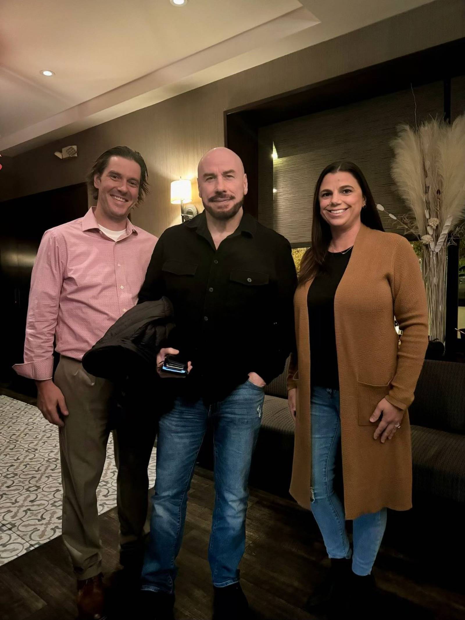 Actor John Travolta surprises patrons at La Salle restaurant Shaw Local
