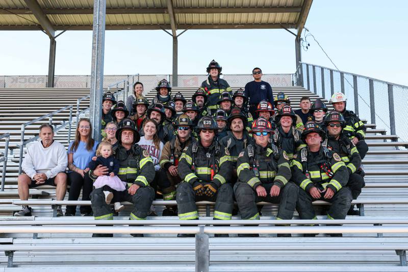 The Woodstock Fire/Rescue District hosted McHenry County's first 9/11 stair climb Sept. 7, 2025.