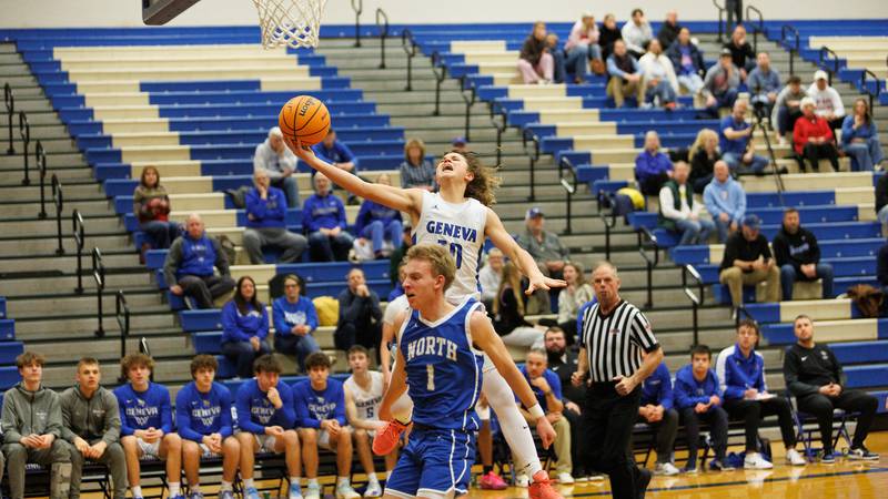 Photos: Geneva vs. Wheaton North boys basketball