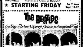 ‘The girls didn’t stop screaming’: When Beatlemania hit suburban theaters 60 years ago