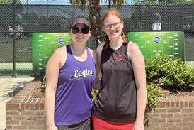 Former Princeton teammates Zoey Byers, Katie Kammerer meet at NJCAA Tennis finals 