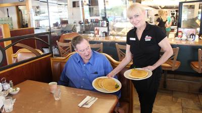 Iconic Crystal Lake diner Around the Clock celebrates 50 years in business with 50-cent pancakes