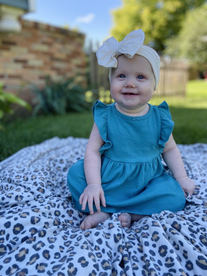 Vivian Madsen - 8 month old daughter of Kelly Madsen of Princeton.