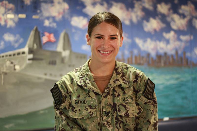 As the U.S. prepares to observe the 20th anniversary of the terrorist attacks of Sept. 11, 2001, Danielle Good, a Coal City native, is serving in the U.S. Navy aboard a ship built using steel from the World Trade Center.