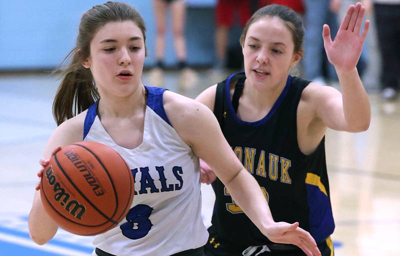 Photos HinckleyBig Rock girls basketball hosts Somonauk Shaw Local