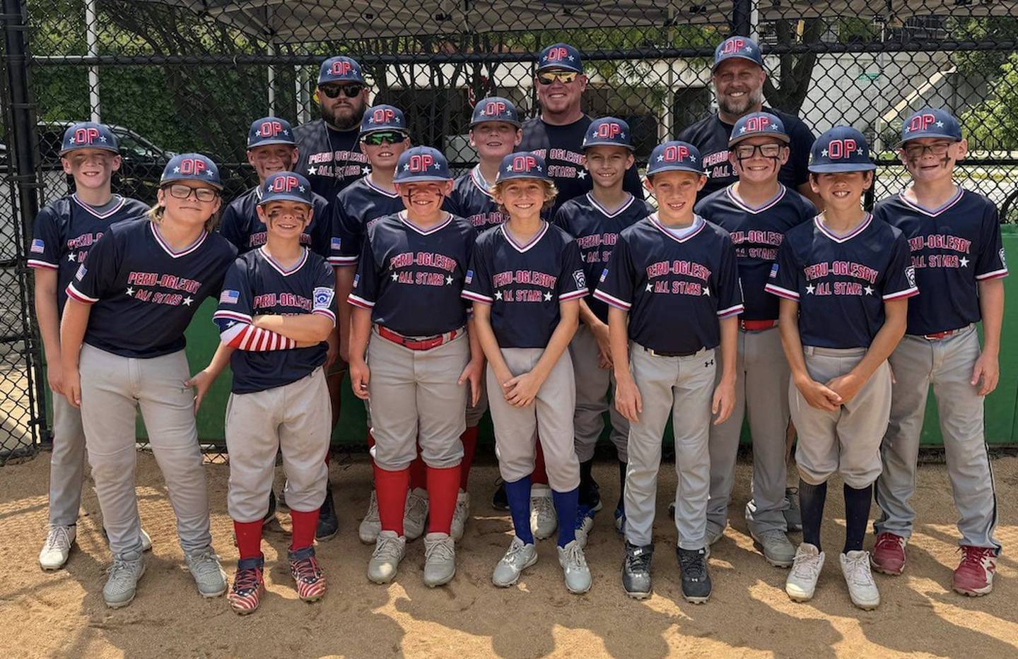The Peru/Oglesby 11-and-under baseball team went 1-2 in pool play over the weekend at the state tournament in River Forest.