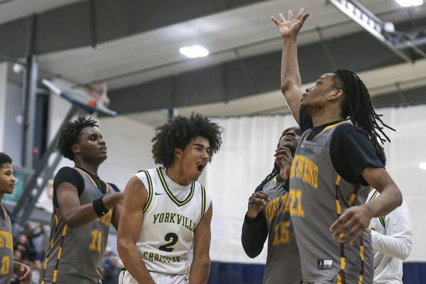 Photos: Yorkville Christian vs. Christ the King boys basketball