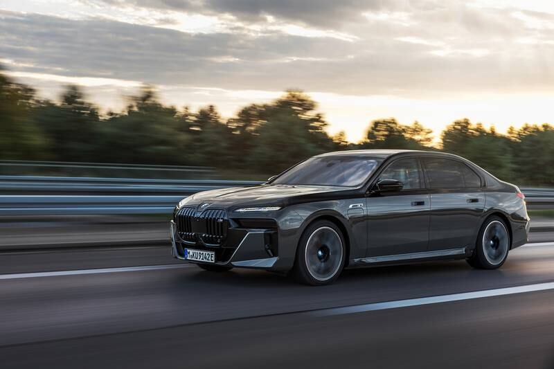 The 2024 BMW 750e xDrive sedan.