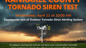 KanComm testing outdoor tornado siren system Wednesday in Kankakee County