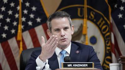 Rep. Adam Kinzinger said Trump ‘chose not to act’ in the 187 minutes of Jan. 6 riot of Capitol