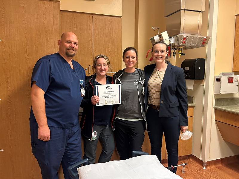OSF St. Clare in Princeton and St. Luke honored by ICAHN for quality of