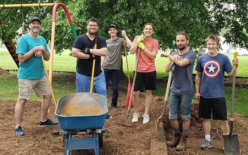 Sterling church members help clean up Rock Falls parks Shaw Local