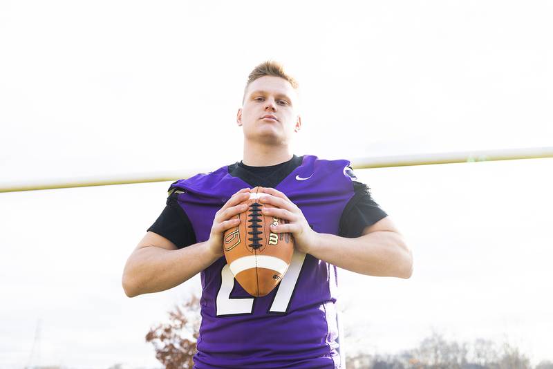 Dixon’s Eli Davidson is Sauk Valley’s Football Player of the Year.