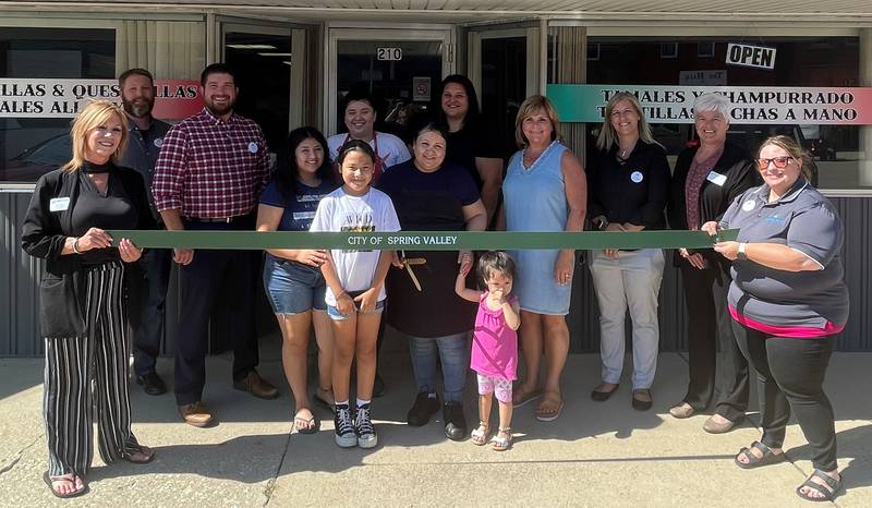 Tamaleria Rosy at 210 E St. Paul St., in Spring Valley, is open. The Illinois Valley Area Chamber of Commerce hosted a ribbon cutting ceremony to commemorate the opening.