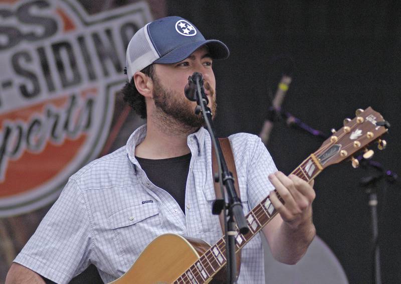 Opening performer Connor Sweet performs at  River Country 101.7's Summer Kickoff. The event was held on the Dixon Riverfront June 1, 2024.