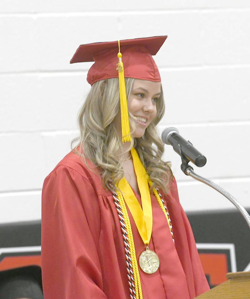 Valedictorian Taylor Akins