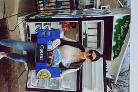 Widow of NIU alum killed in Henry Pratt Co. shooting donates food to Aurora community in his memory