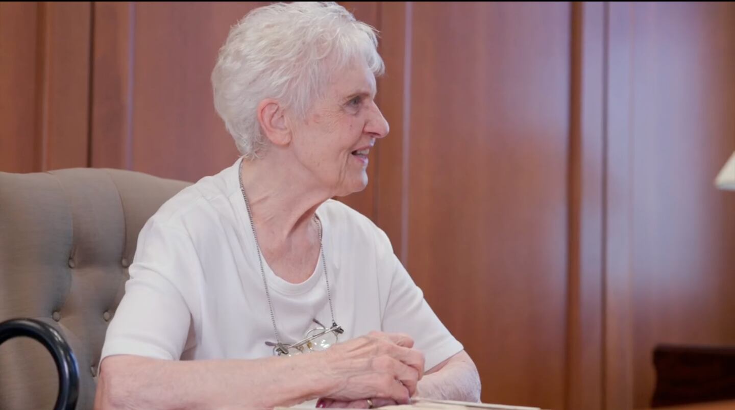 Joyce DeFauw became the first person in her family to attend a university when she arrived on Northern Illinois University's campus in 1951. Seventy-one years and nine children later, DeFauw graduated from NIU with an undergraduate degree.