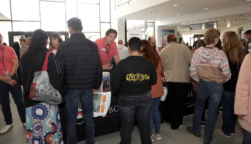 Many attended the Waubonsee Community College Transfer and Career Open House at the Sugar Grove Campus on April 20, 2024.