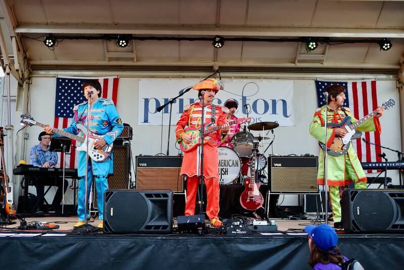American English, a Beatles Tribute Band, performed on Friday, July 1 in Princeton.