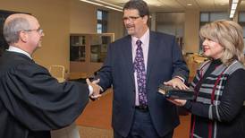 Joe Tirio sworn in as McHenry County clerk