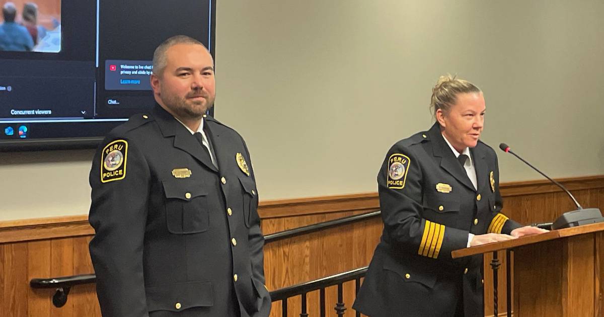 Anderson formally installed as Peru patrol sergeant