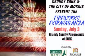 Grundy Bank marks 20th year supporting community fireworks