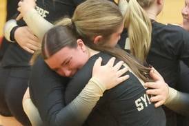 Photos: Sycamore falls in straight sets to Washington in Class 3A Sectional volleyball