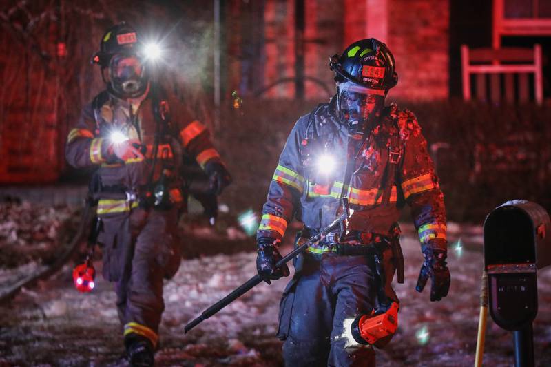 The Crystal Lake Fire Rescue Department responded Saturday, Feb. 25, 2023, to a fire at 1315 Amberwood Drive in Crystal Lake.