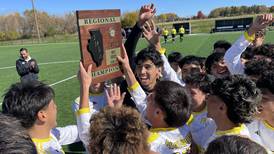 Harvard wins back-to-back boys soccer regional championships for first time since 2011-12