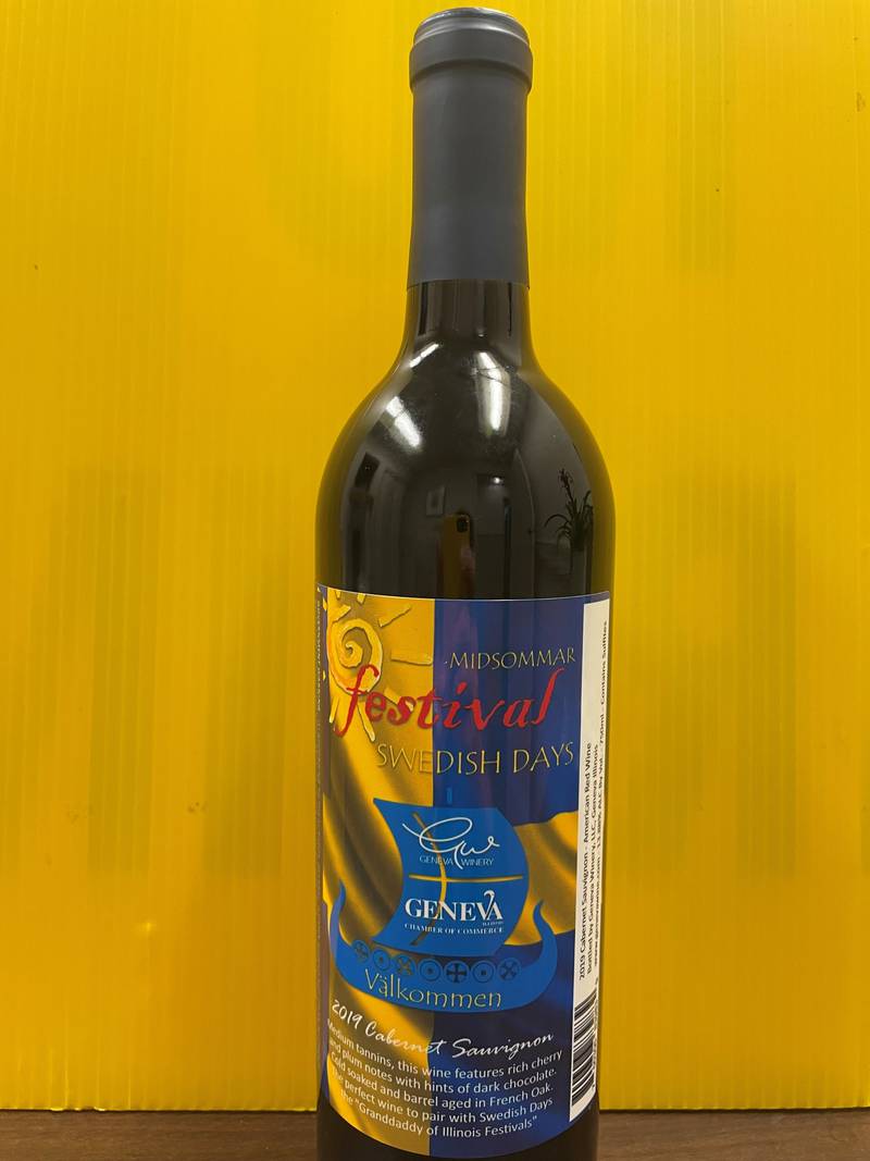Geneva Winery, 426 S. Third St., is bottling a cabernet sauvignon to celebrate Swedish Days and Friends of the Viking Ship.
