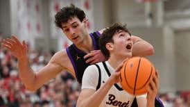 Edvardas Stasys answers the call, helps lead Benet’s stellar defense to defeat Downers Grove North